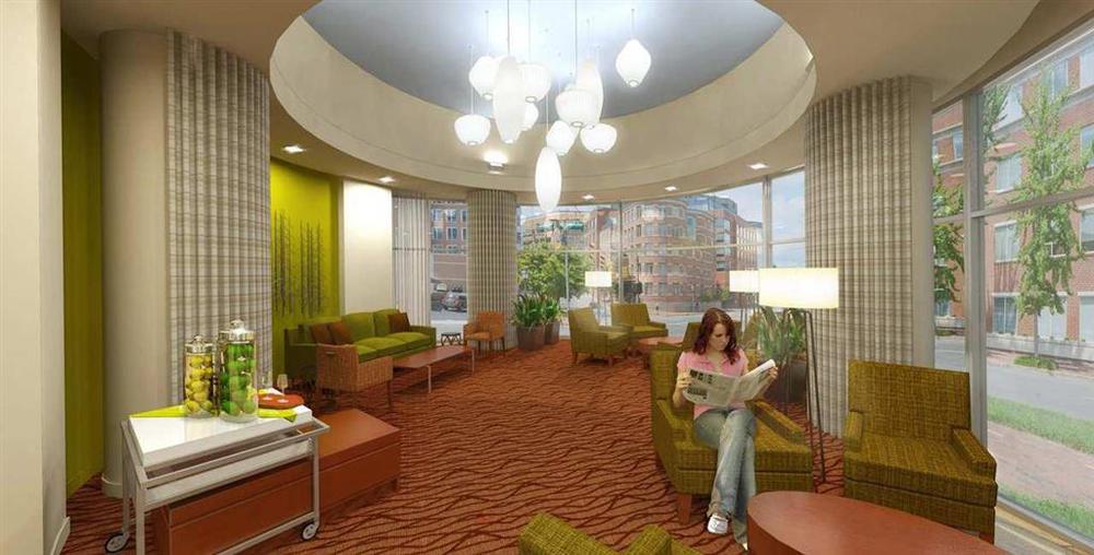 Hilton Garden Inn Alexandria Old Town National Harbor Interiør billede